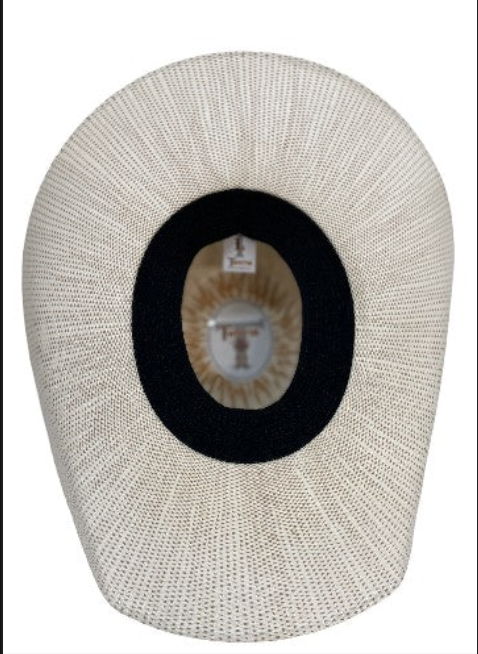Twister Tan Bangora Pre Creased Luke Crown 4" Brim - Youth
