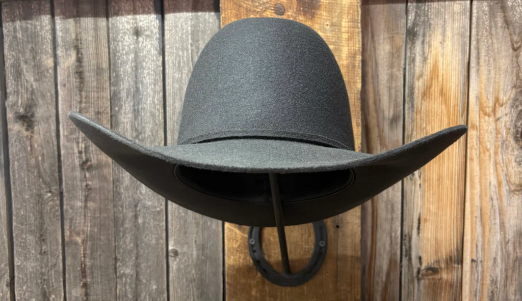 Two Turns 3X Wool 4 1/2" Brim | Charcoal