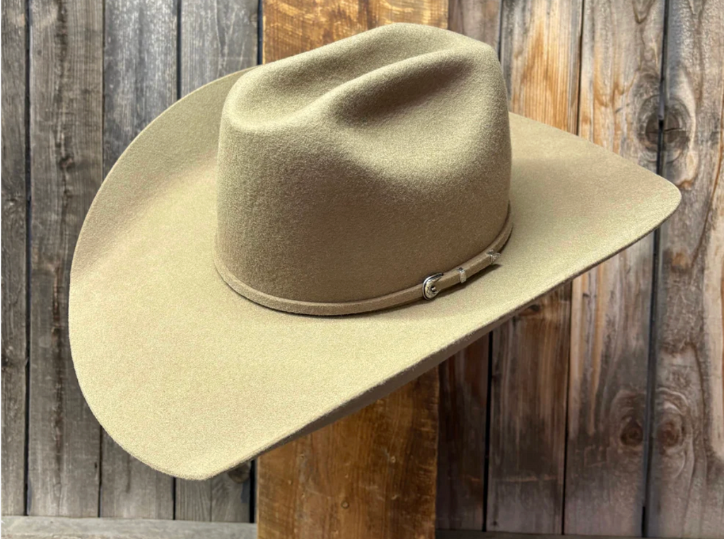 Two Turns 3X Wool 4 1/2" Brim | Pecan