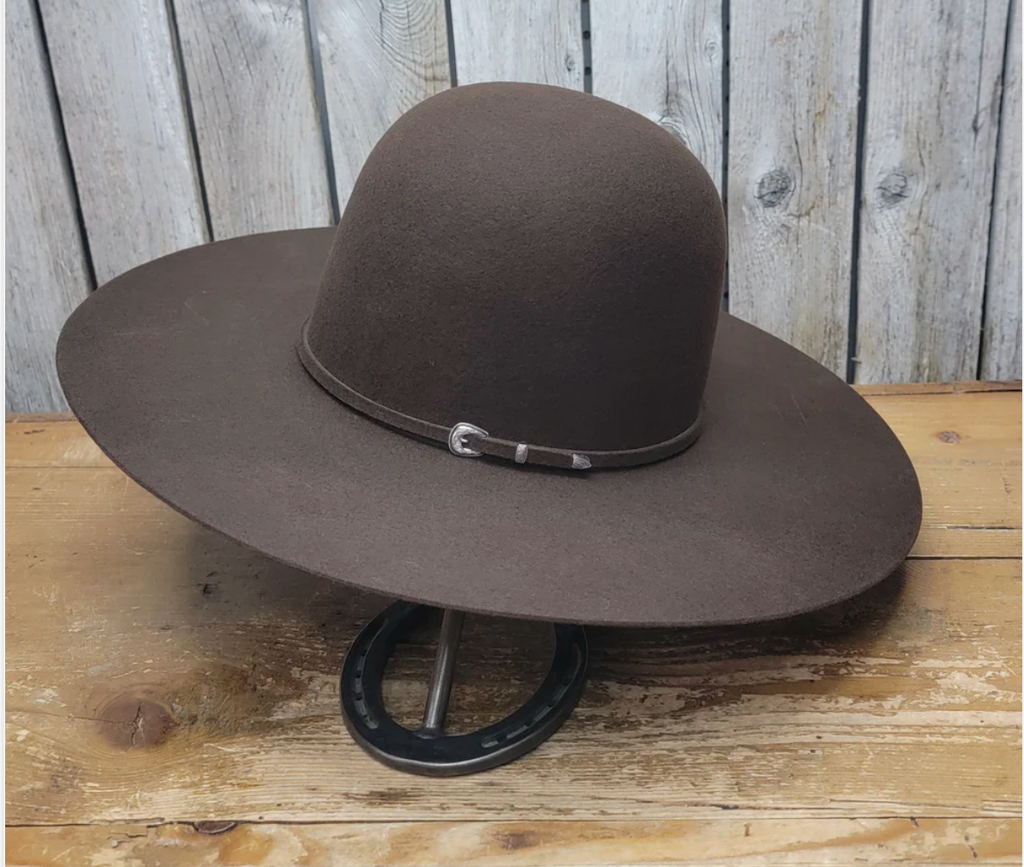 Two Turns 3X Wool 4 1/2" Brim | Whiskey