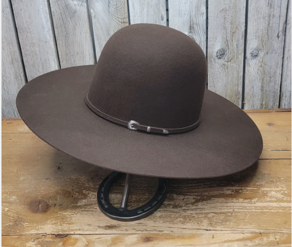 Two Turns 3X Wool 4 1/2" Brim | Whiskey