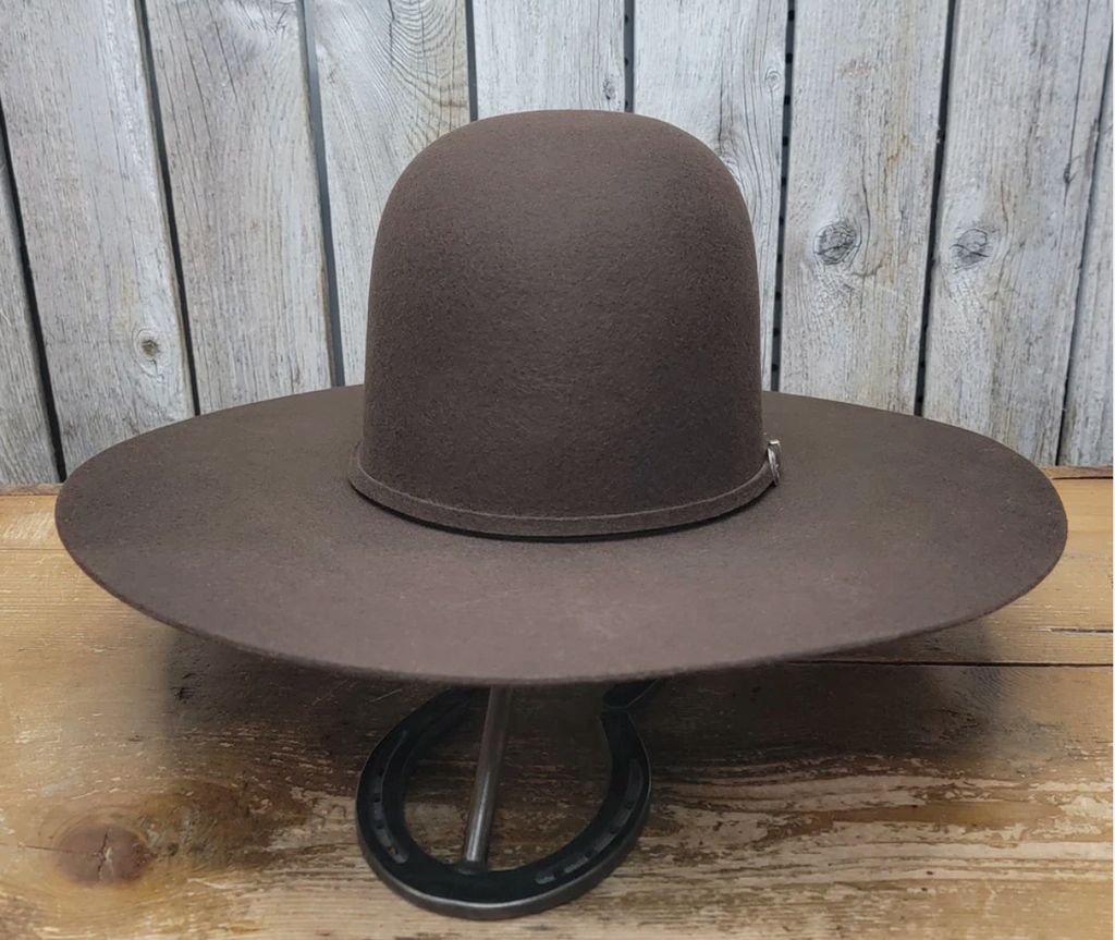 Two Turns 3X Wool 4 1/2" Brim | Whiskey