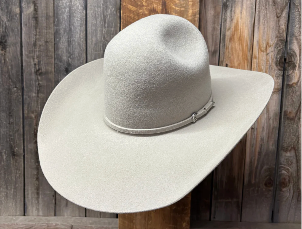 Two Turns 3X Wool 4 1/2" Brim | Silverbelly