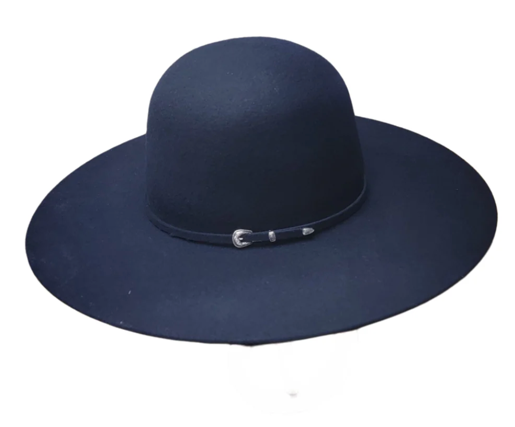 Two Turns 3X Wool 4 1/2" Brim | Navy