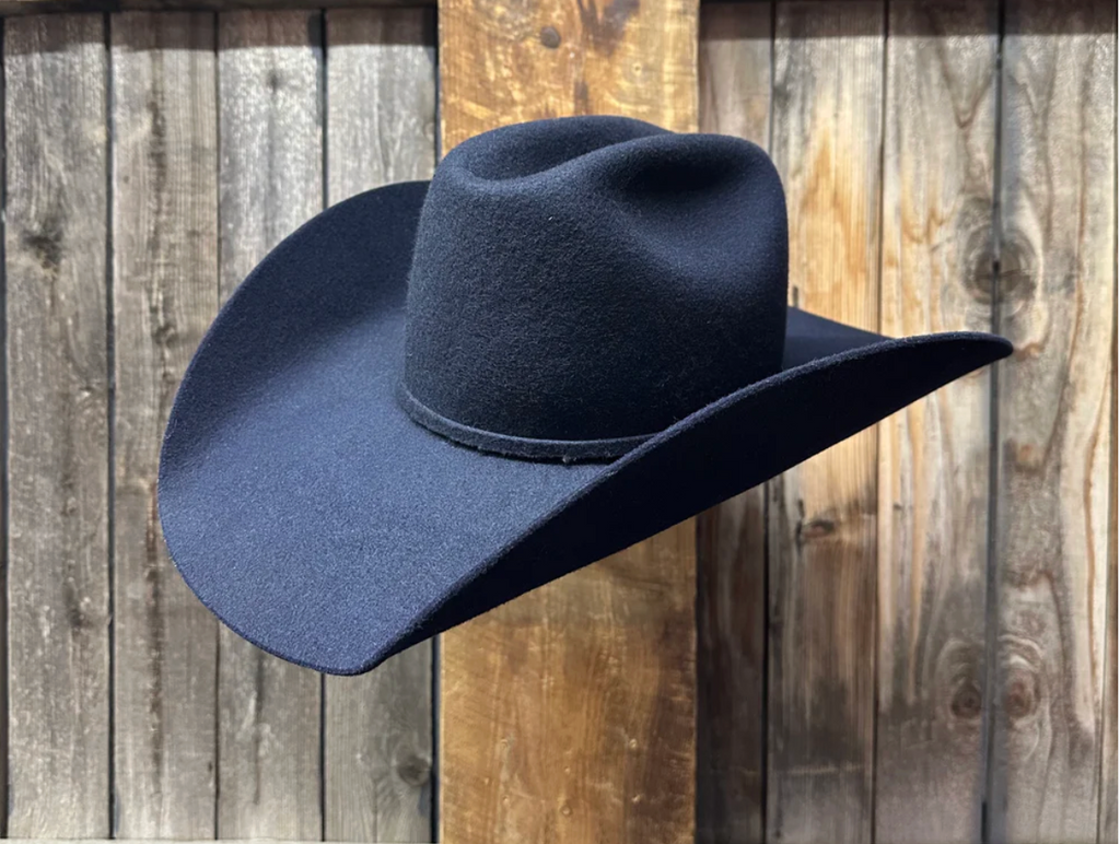 Two Turns 3X Wool 4 1/2" Brim | Navy