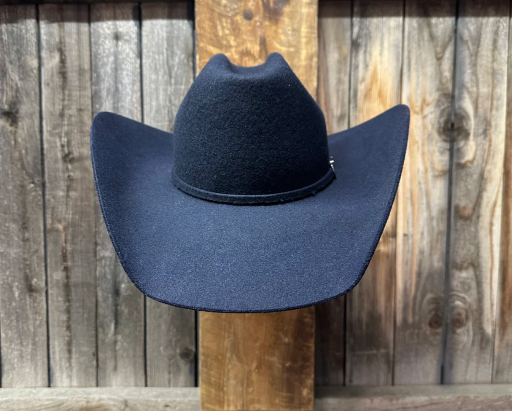 Two Turns 3X Wool 4 1/2" Brim | Navy