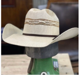 Twister Pre-Shaped Tan Bangora 4 1/4" Brim