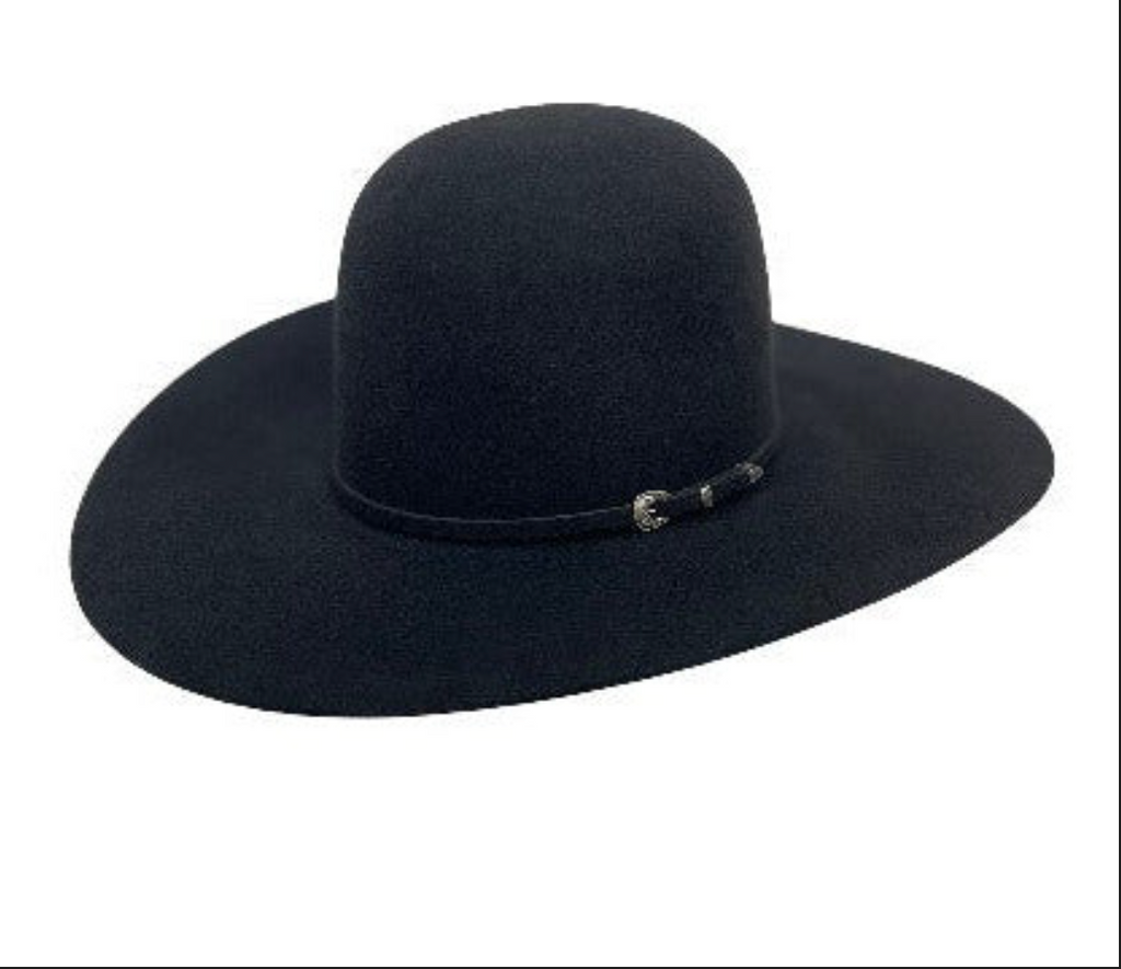 Two Turns 7X 4 1/2" Brim | Black