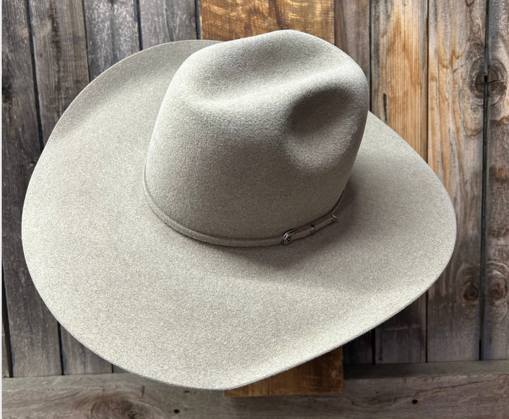 Two Turns 7X 4 1/2" Brim | Ash