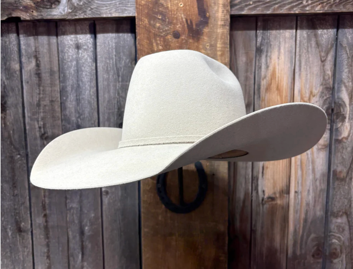 Two Turns 7X 4 1/2" Brim | Buckskin