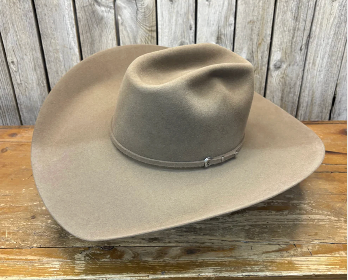 Two Turns 7X 4 1/2" Brim | Pecan