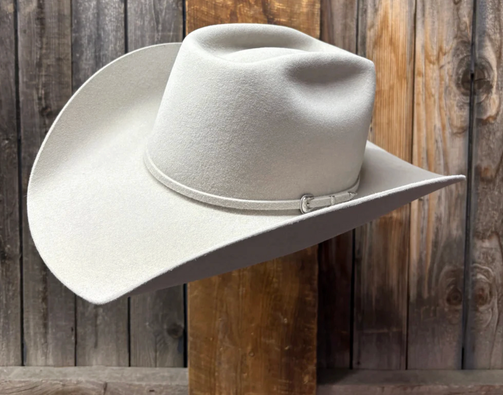 Two Turns 7X 4 1/2" Brim | Silverbelly