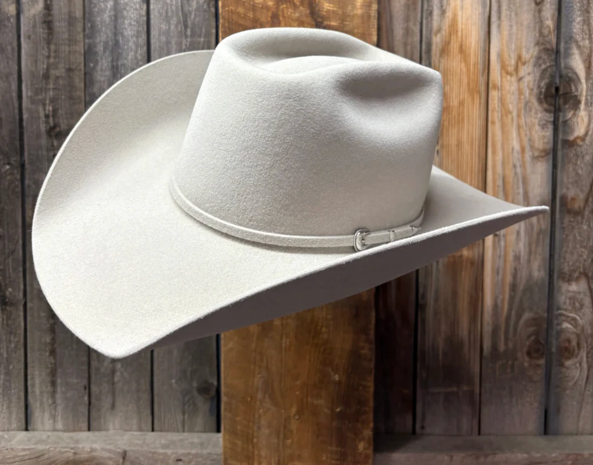 Two Turns 7X 4 1/2" Brim | Silverbelly