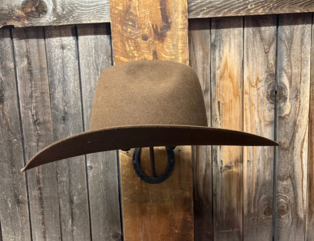 Two Turns 7X 4 1/2" Brim | Whiskey