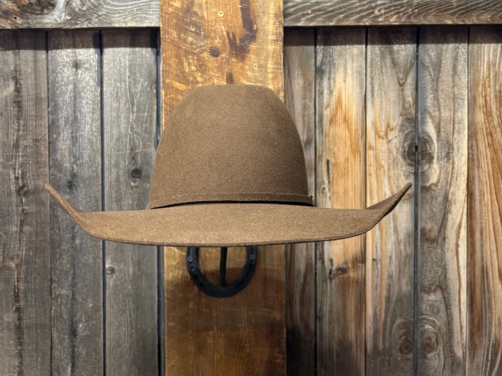 Two Turns 7X 4 1/2" Brim | Whiskey