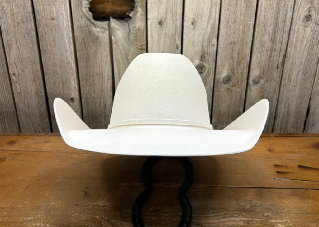 Rodeo King 7X 4 1/4" Brim | White
