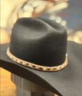 Hat Band - Horsehair No Tassels 3/8 - Brown/Black/White