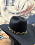 Hat Band - 5/8" Beaded - Aztec